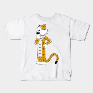 Mecha cyborg calvin Kids T-Shirt